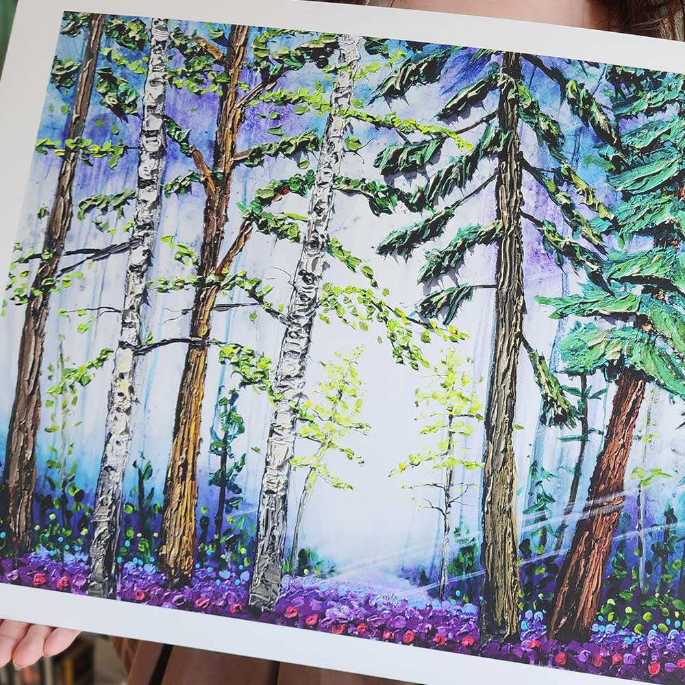 "Enchanted Woodland" Fine Art Print