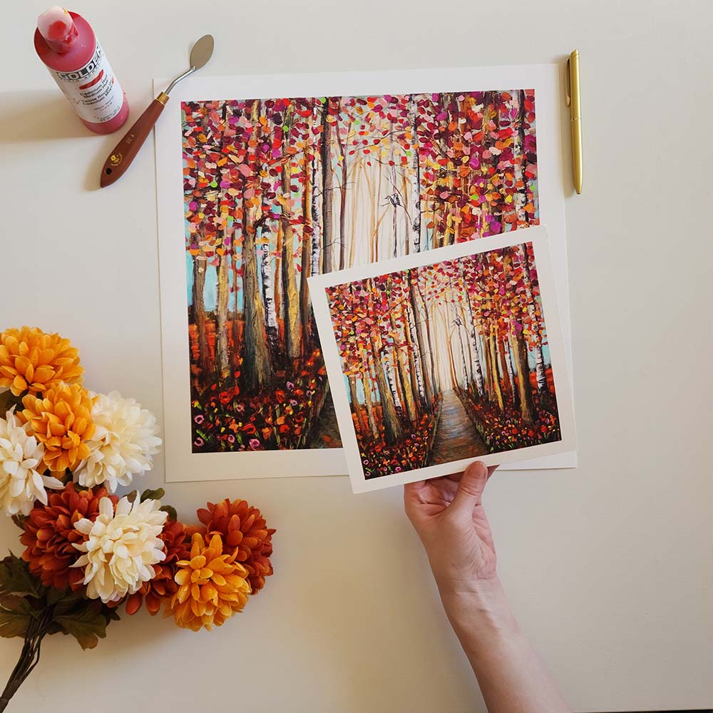 "Forest Walk" Fine Art Print