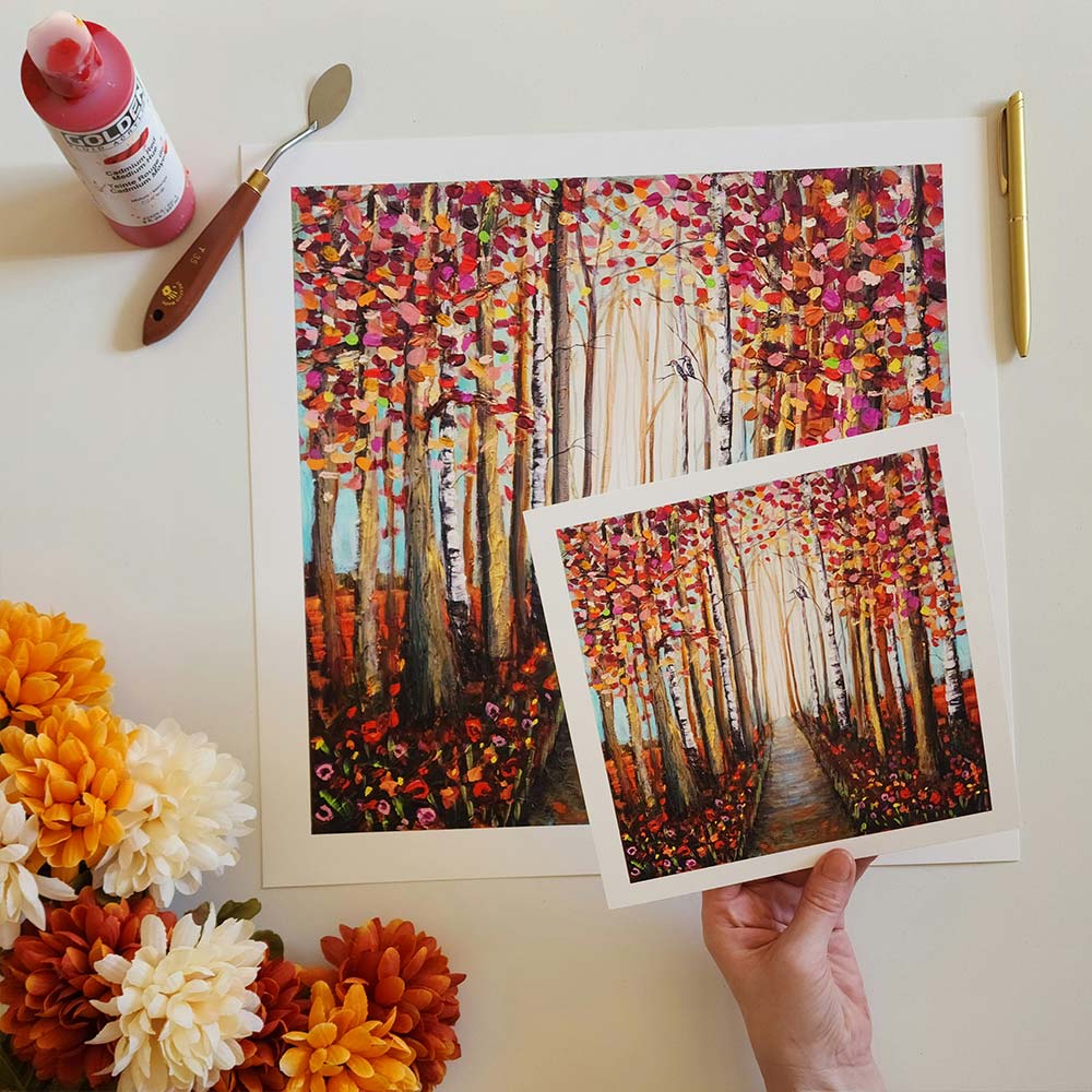 "Forest Walk" Fine Art Print