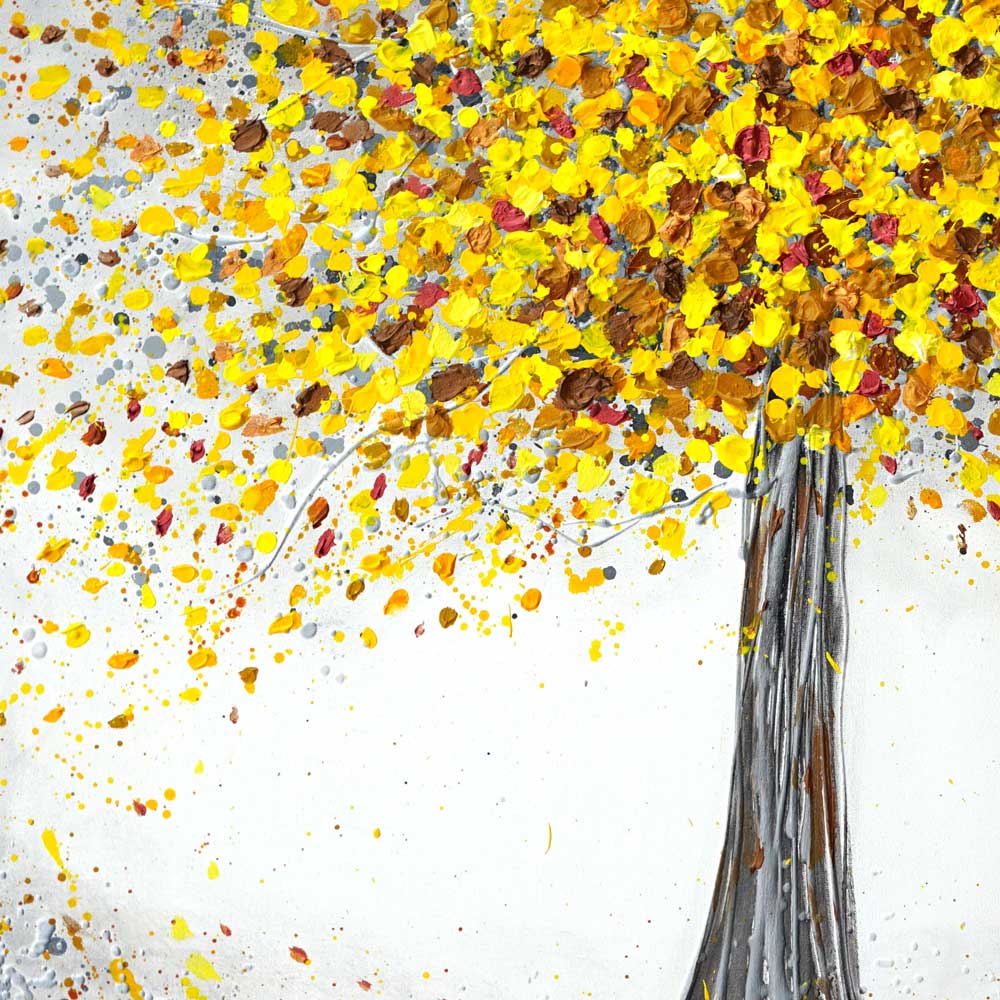 Jubilant Yellow Tree texture