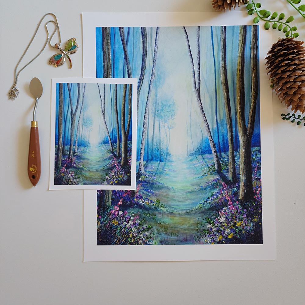 "Soft Stillness of the Forest" Fine Art Print