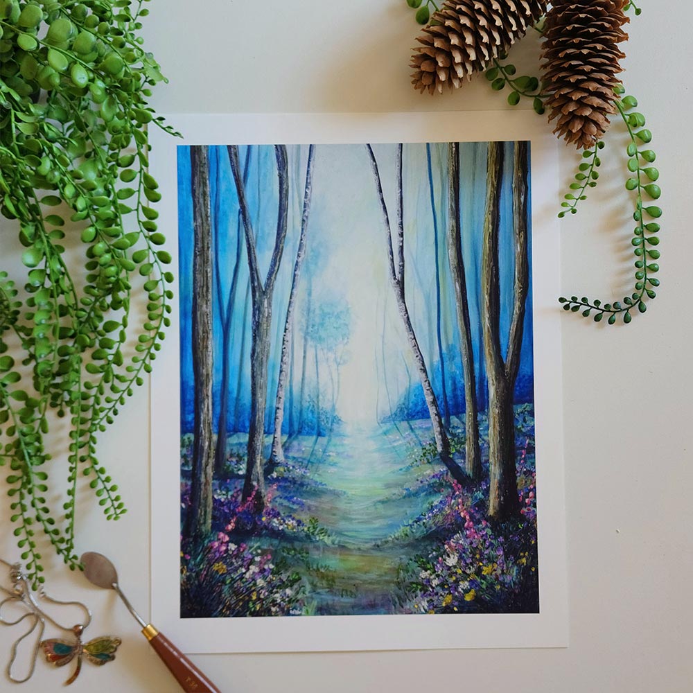 "Soft Stillness of the Forest" Fine Art Print