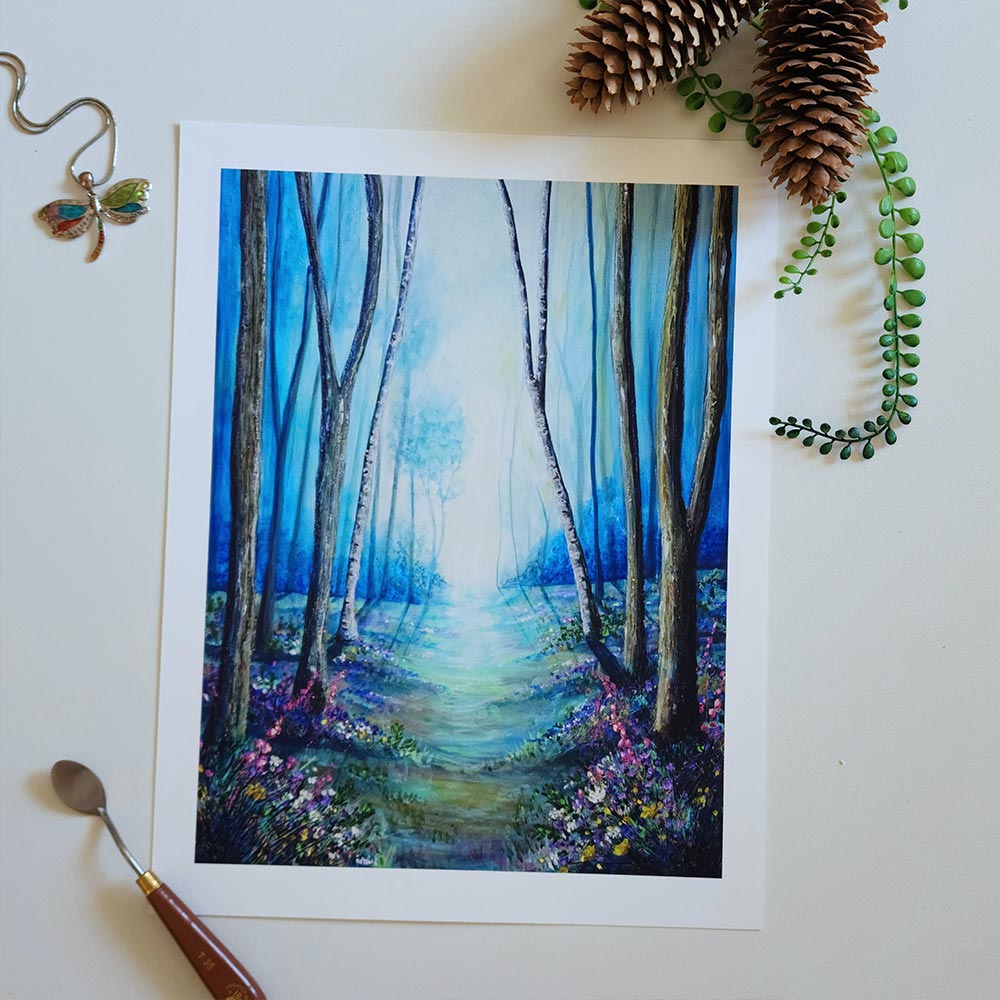 "Soft Stillness of the Forest" Fine Art Print