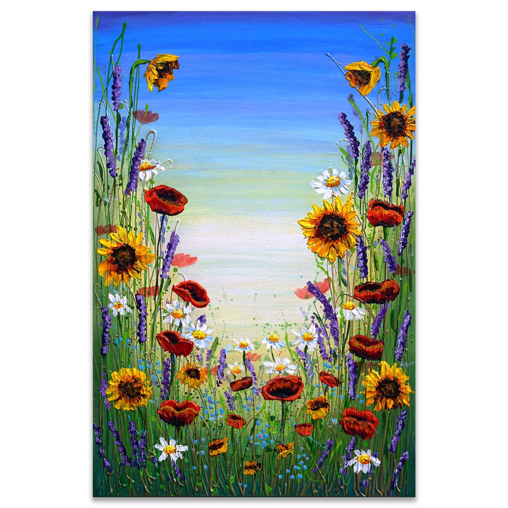 Symphony of Wildflowers Painting